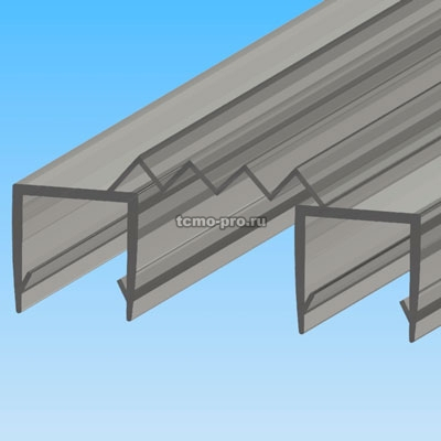 314-006A-10 Профиль уплотнительный стекло 10мм длина 2500мм