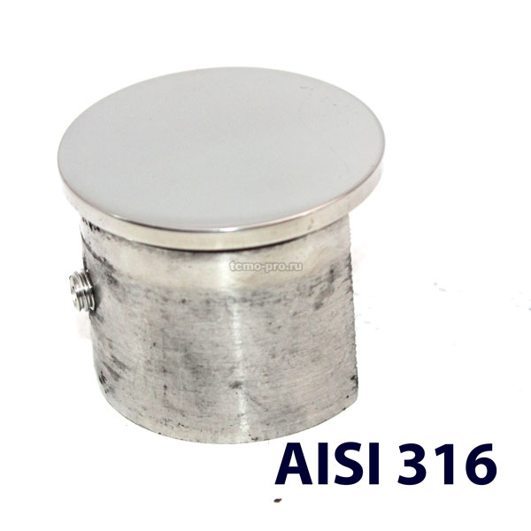 PR70-224-316 Заглушка для поручня с пазом d42.4 мм