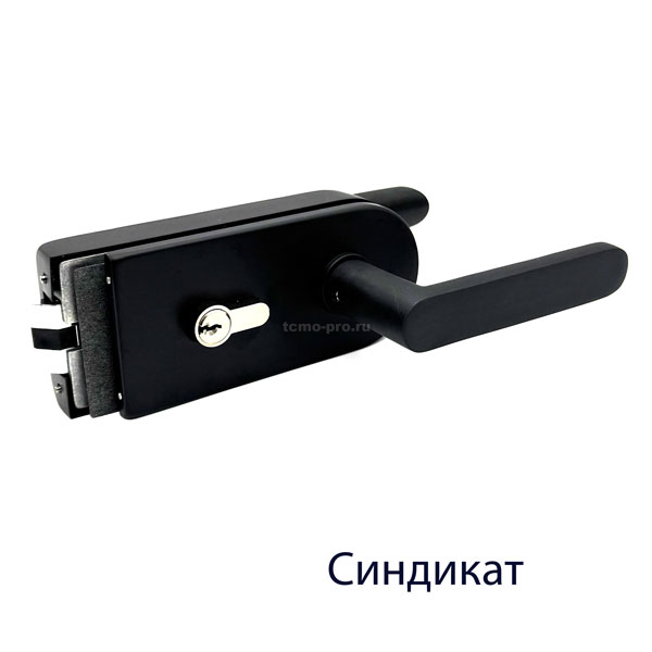 122-1601N Замок с нажимной ручкой и притвором