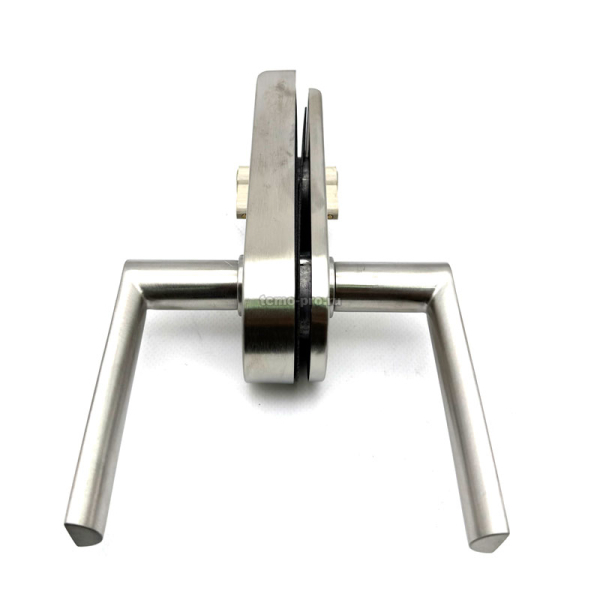 122-1601N-304 Замок с нажимной ручкой и притвором