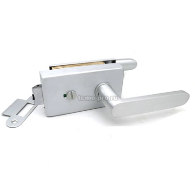 122-2014N Стеклозамок для стеклянной двери магнитный