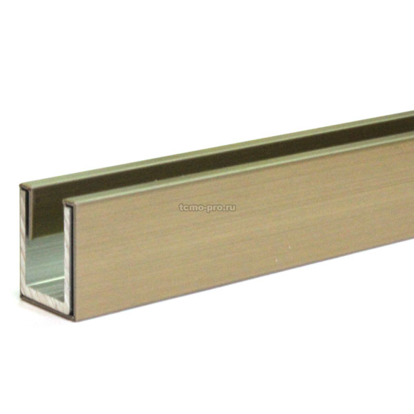 2756-304 Профиль п-образный 2200мм под стекло 8мм