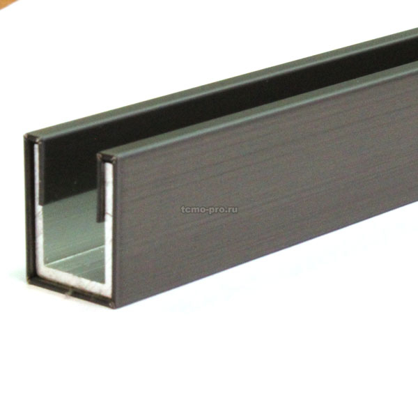 2756-304 Профиль п-образный 2200мм под стекло 8мм