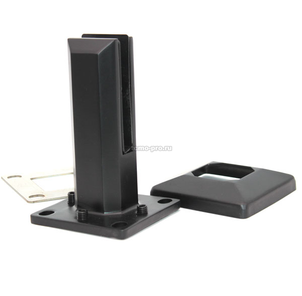 70-312-5-V Стеклодержатель (министойка) без сверления 160мм с рег на плоскости