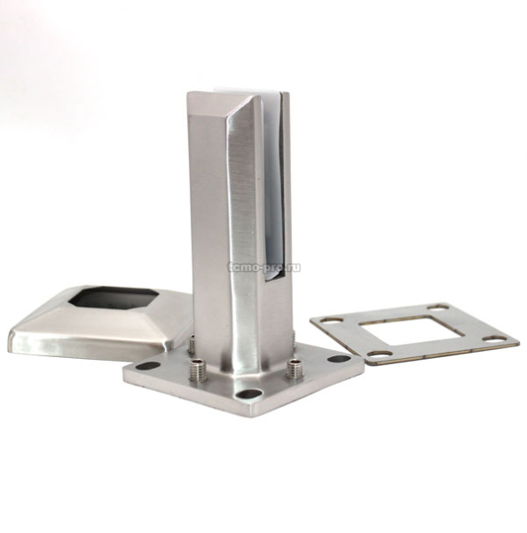 70-312-5-2205-V Стеклодержатель (министойка) без сверления 160мм с рег на плоск