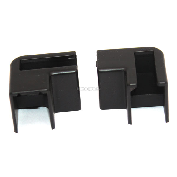 2756PL-90R-406 Уголок соединительный профиль-стекло 90 градусов для П-образного