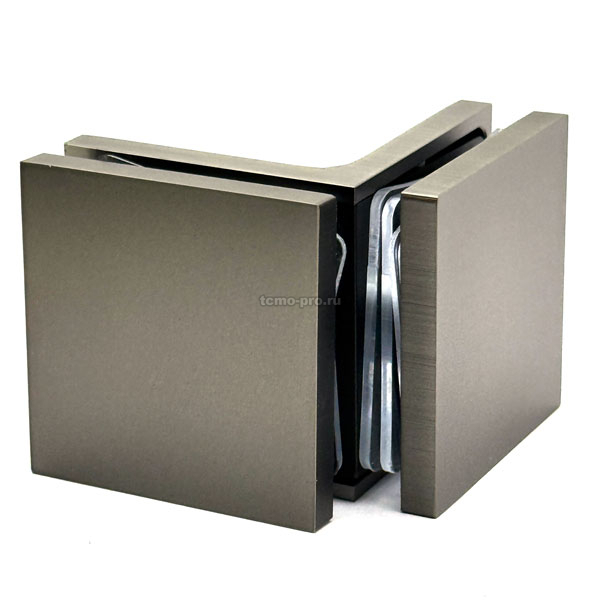 N105-90 Стеклодержатель стекло-стекло 90 градусов