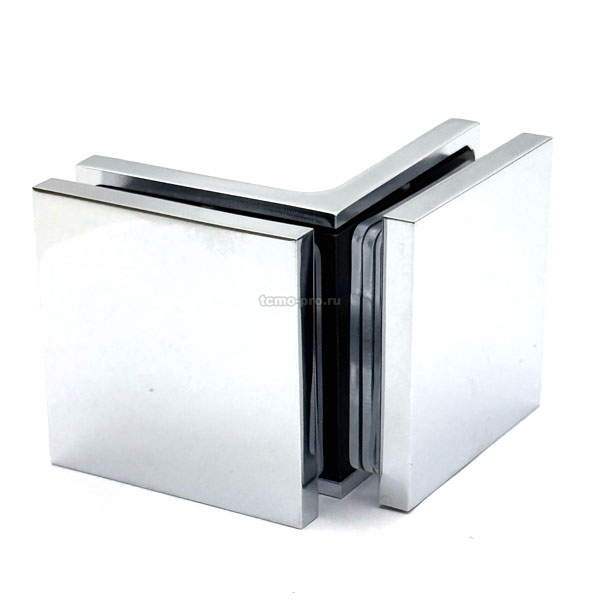 N105-90 Стеклодержатель стекло-стекло 90 градусов