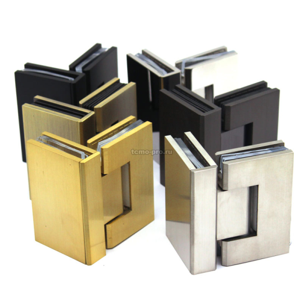 003-304JGH Стеклопетля 90 гр AISI 304 стекло-стекло
