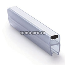 314-008BW-3200-12 Профиль магнитный, 180 градусов, стекло 12 мм длина 3200мм