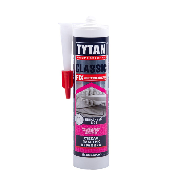 43340 Tytan Professional CLASSIC FIX клей монтажный прозрачный 310 мл