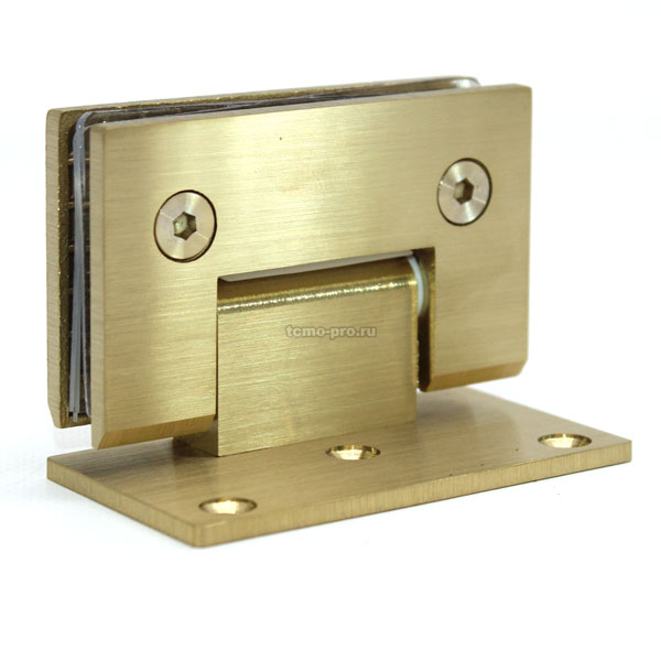 П002-304 петля стена-стекло AISI 304 со смещением площадки