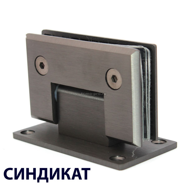П016-304 петля стена-стекло 90º AISI 304