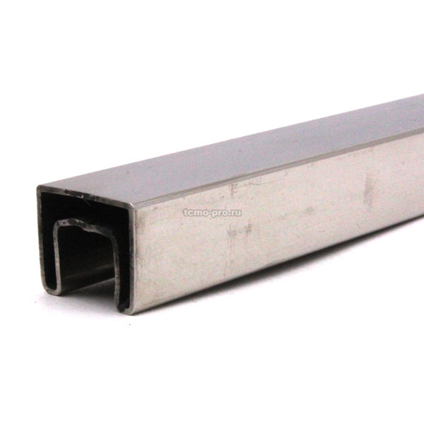 113-2521-6000 Поручень с пазом 25*21