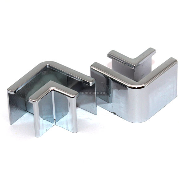 2756PL-90L-404 Уголок соединительный стекло-стекло 90 градусов для П-образного п