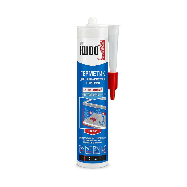 247977 KUDO HOME KSK-200 Герметик силиконовый для аквариумов и витрин прозрачный