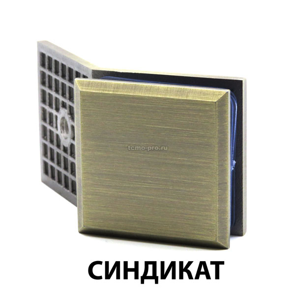КН035-304 Коннектор 135 гр AISI 304 стена-стекло