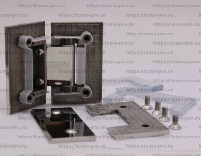 004-304JGH Стеклопетля 135 гр AISI 304